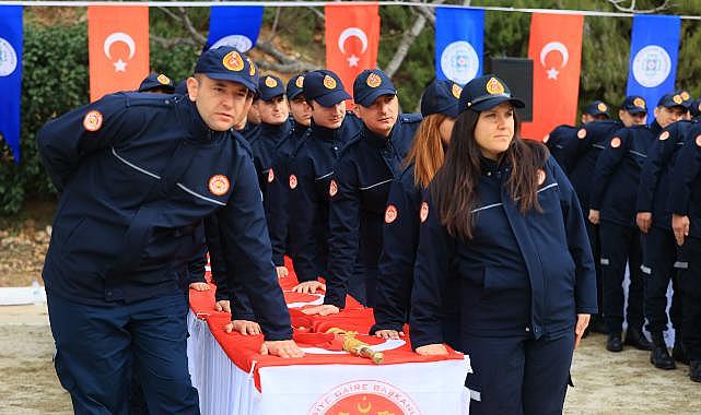 Muğla Büyükşehir Belediyesi İtfaiye Erleri Yemin Etti