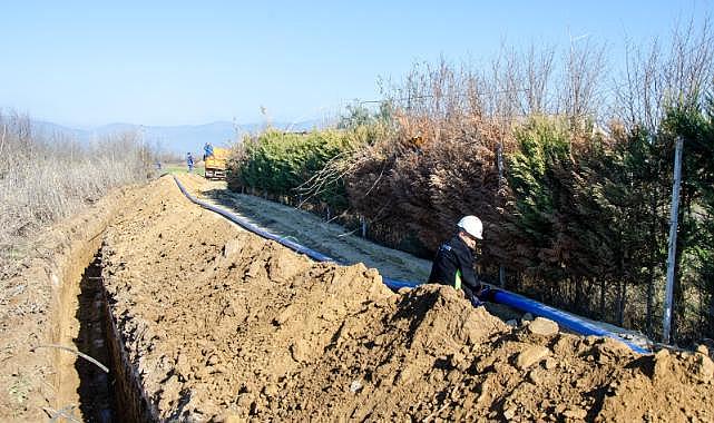 Ödemiş'in İlkurşun mahallesine yeni su hattı