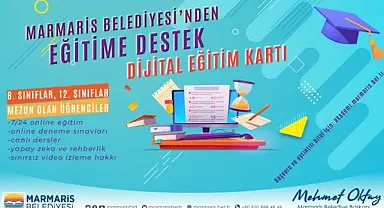 Öğrencilere dijital dershane desteği