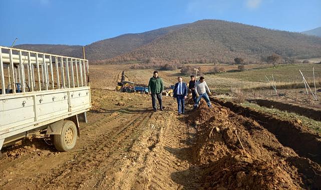 Poyraz Mahallesinde İçme Suyu Hattı Deplase Edildi