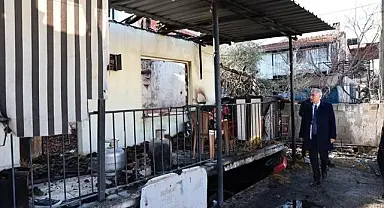 Yangının yaralarını Denizli Büyükşehir Belediyesi saracak