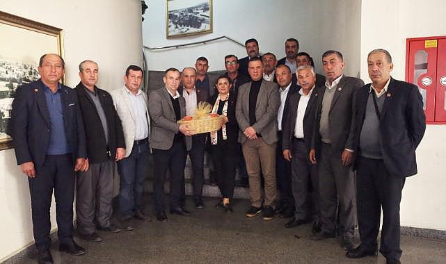YeniPazar Muhtarlarından Başkan Çerçioğlu'na Ziyaret