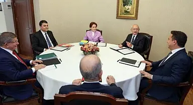 Altılı Masa toplantısını erteledi