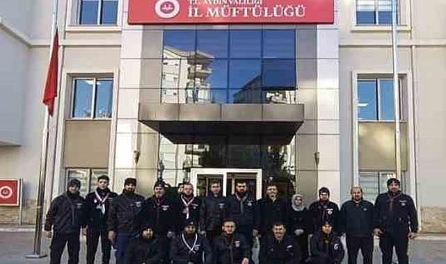 Aydın Müftülüğü personeli deprem bölgesine hareket etti