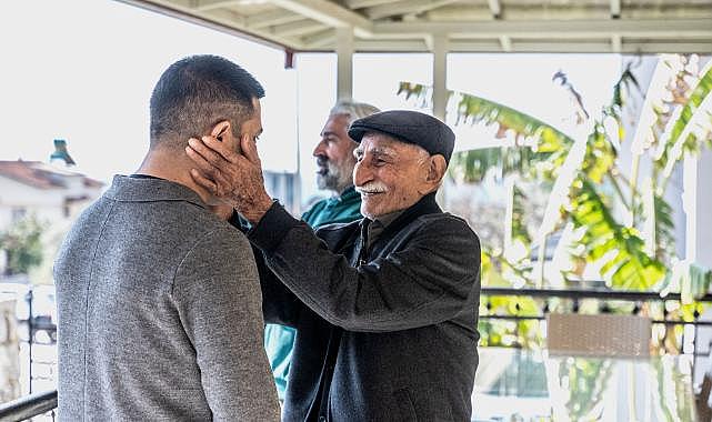 Başkan Ömer Günel&#039;den depremzedelere geçmiş olsun ziyareti