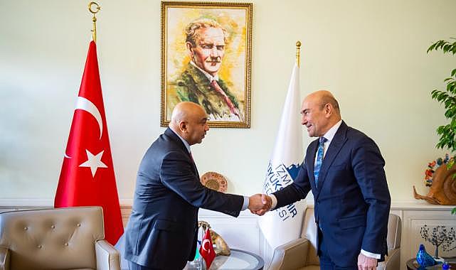 Başkan Soyer, Kuveyt'in İstanbul Başkonsolosunu ağırladı