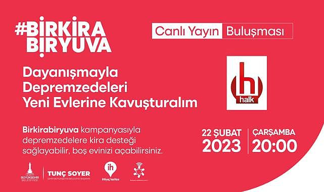 "Bir Kira Bir Yuva" kampanyası Halk TV'de milyonlara ulaşacak