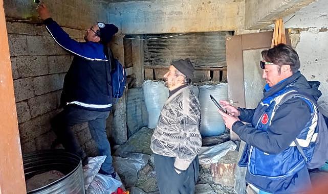 Büyükşehir Belediyesinden Deprem Bölgesinde Hasar Tespit Çalışmalarına Destek
