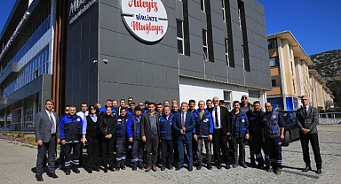 Büyükşehir Belediyesinden Deprem Bölgesinin Altyapısı için Destek