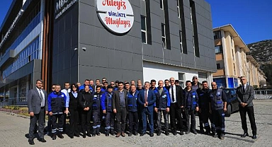 Büyükşehir Belediyesinden Deprem Bölgesinin Altyapısı için Destek