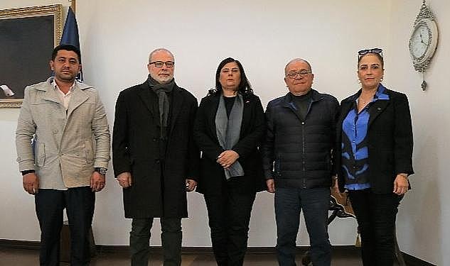 Çerçioğlu’na CHP ve Gelecek Partisi Başkanlarından ziyaret