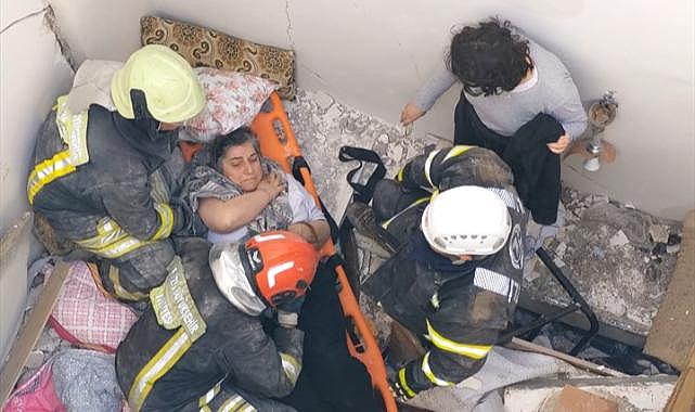 Denizli Büyükşehir ekipleri 36 cana can oldu