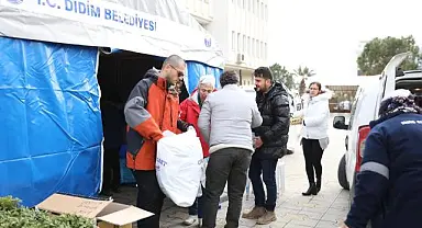 Didim Belediyesin'den Deprem Bölgesine Yardım Eli