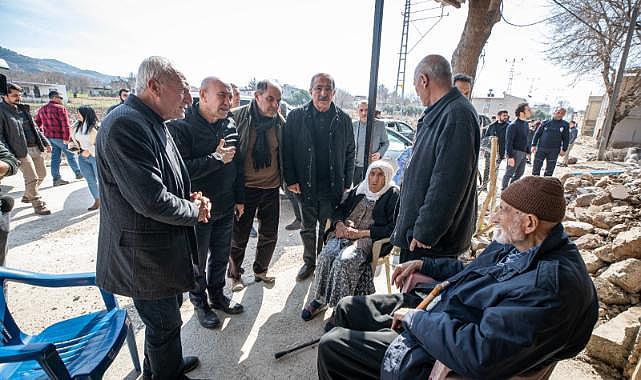 İzmir Büyükşehir Belediyesi Acil Çözüm Ekipleri Osmaniye'de