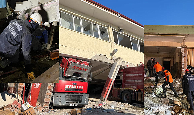 İzmir Büyükşehir Belediyesi ekipleri Hatay'da arama kurtarma çalışmalarına devam ediyor