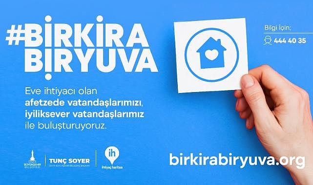 İzmir'de depremzedeler için "Bir Kira Bir Yuva" kampanyası başlatıldı