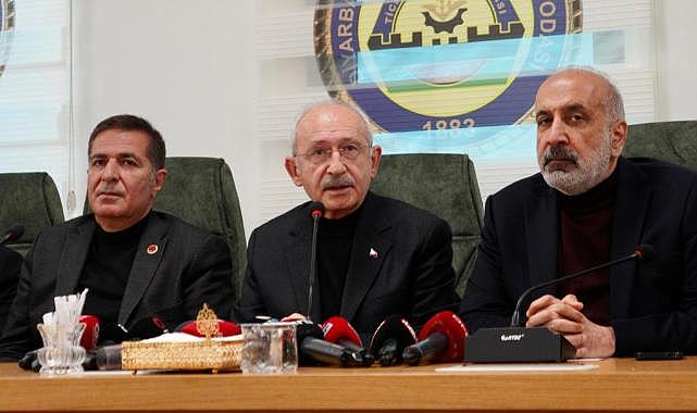 Kılıçdaroğlu: "Büyükşehir Belediye Başkanlarımız Türkiye'nin Emrinde"