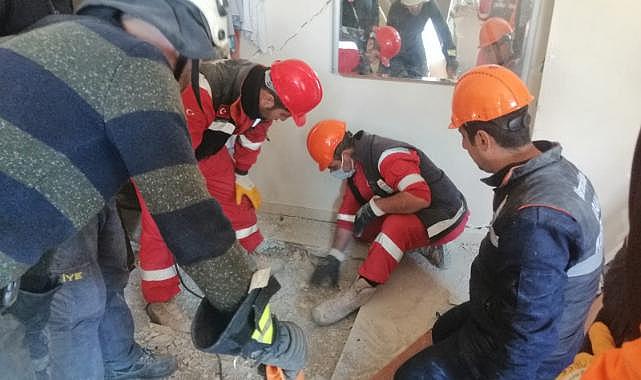 MABKE Ekibi Baba ve 3 Kızını Sağ Kurtardı