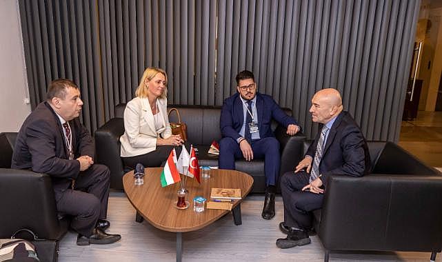 Macaristan İstanbul Başkonsolosu Başkan Soyer'i ziyaret etti