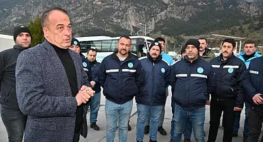 Manisa Büyükşehir, Afet Bölgesine Araç ve Personel Takviyesini Sürdürüyor