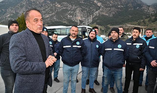 Manisa Büyükşehir, Afet Bölgesine Araç ve Personel Takviyesini Sürdürüyor