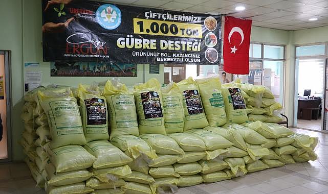 Manisa Büyükşehir Belediyesi, Gübre Desteğine Devam Ediyor