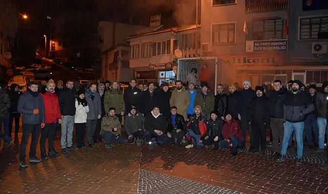 Manisa'dan 40 gönüllü deprem bölgesine gitti