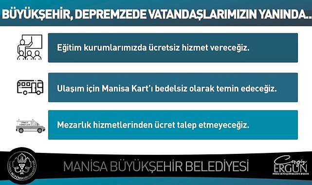 Manisa, depremzedeleri kucaklıyor