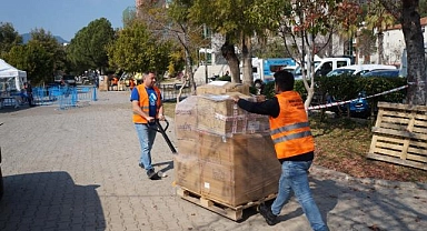 Marmaris depremzedelerin hep yanında