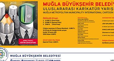 Muğla Büyükşehir Belediyesi 4.Uluslararası Karikatür Yarışma Başvuruları Başladı