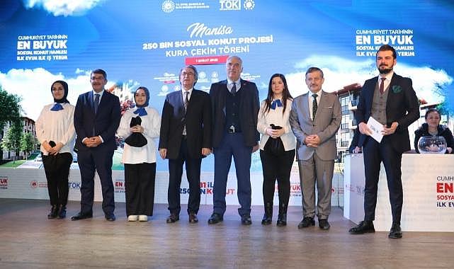 Şehzadeler Toki'de Kura Heyecanı