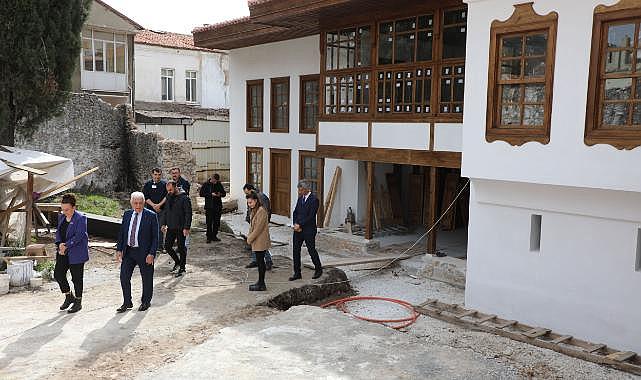 Ağa Bahçesi Konağı Çalışmalarında Sona Gelindi