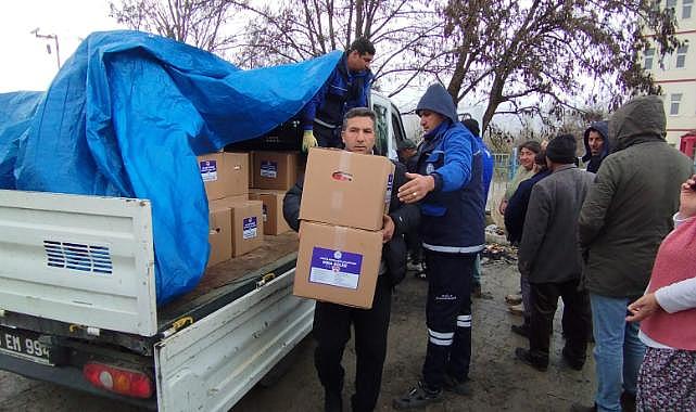 Muğla'dan Deprem Bölgesine Ramazan Desteği