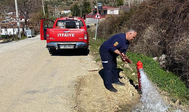 Muğla İtfaiyesi 1631 Hidrant Kurulumu Gerçekleştirdi