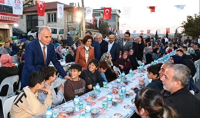 Büyükşehir üç ayrı koldan iftar geleneğini yaşatıyor