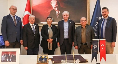 CHP ve İYİ Parti'den Başkan Çerçioğlu'na nezaket ziyareti