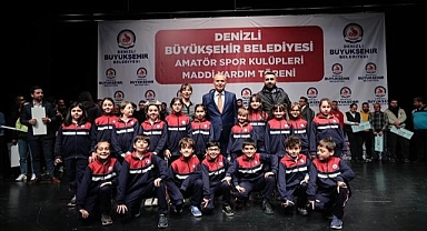Denizli'den amatör spor kulüplerine dev destek