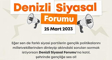 Denizlili Genç Yüzler milletvekillerini bekliyor