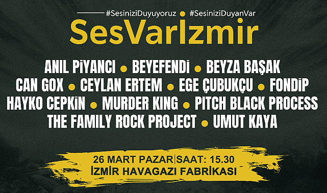 Depremzedeler için aynı sahnede buluşuyorlar