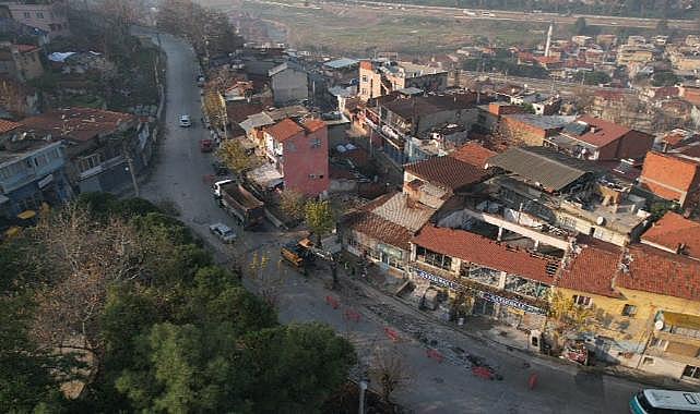 Gürçeşme'de altyapı çalışmaları tamamlanıyor