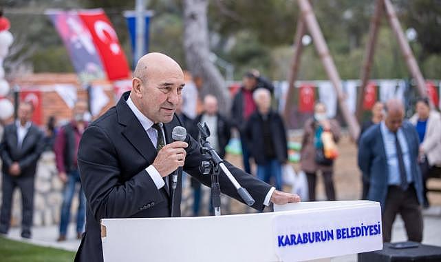 Karaburun'da gençler için eğitim ve kültür merkezi açıldı