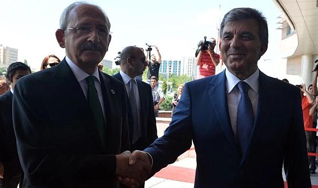 Kılıçdaroğlu'ndan Abdullah Gül'e Ziyaret