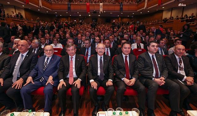 Millet İttifakı başkanları, İkinci Yüzyılın İktisat Kongresi için İzmir'de buluştu