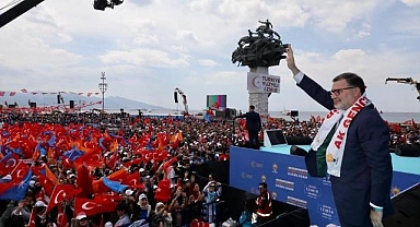 AK Parti'den İzmir'de coşkulu miting