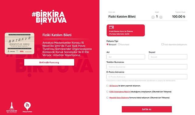 Antakya Medeniyetler Korosu'ndan Bir Kira Bir Yuva konseri