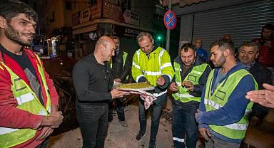 Başkan Soyer Kemeraltı'ndaki çalışmaları inceledi