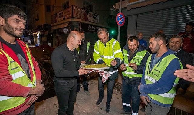 Başkan Soyer Kemeraltı'ndaki çalışmaları inceledi