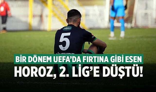 Bir dönem UEFA'da fırtına gibi esen Denizlispor, 2. Lig'e düştü