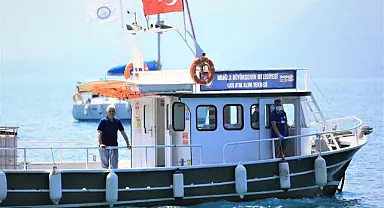 Büyükşehir 7 Atık Alım Teknesiyle Yaza Hazırlanıyor