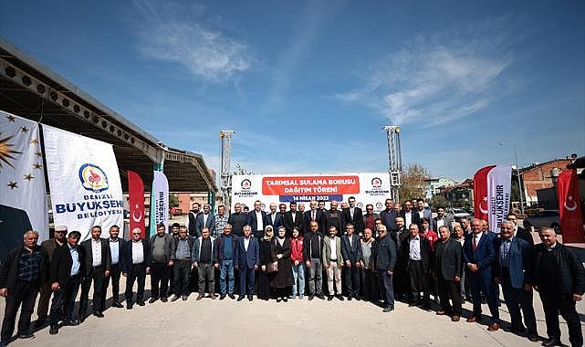 Büyükşehir tarımsal sulamada da çiftçinin yanında